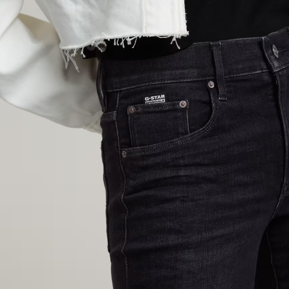 G Star Raw 3301 High skinny slander denim black 26W 32L - Picture 3 of 5